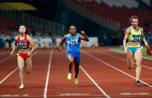 Dutee Chand from KIIT & KISS won Silver Medal in Asian Games running