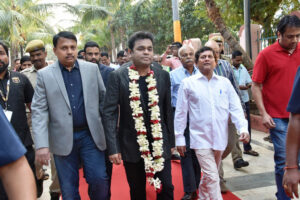 AR Rahman with Achyuta Samanta