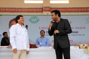 AR Rahman with Achyuta Samanta