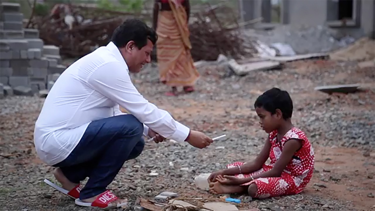 ACHYUTA SAMANTA GIVING PEN